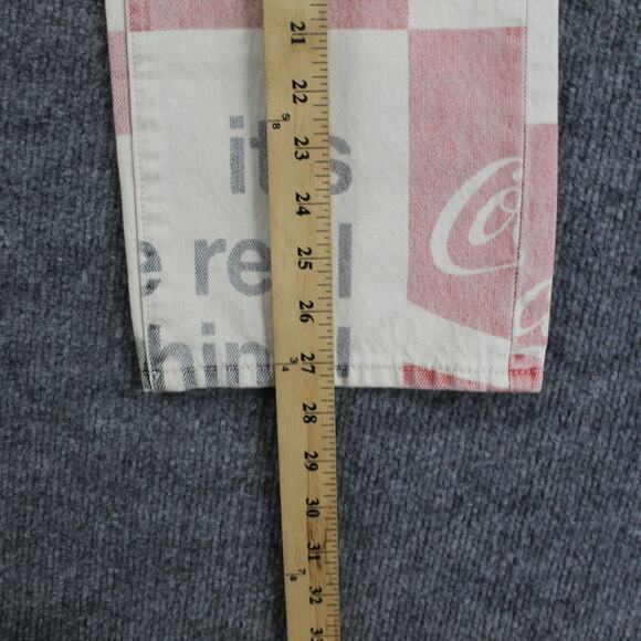 Rollas Jeans Womens 28 Original Straight Coca Cola High Rise Retro Streetwear - Picture 13 of 16